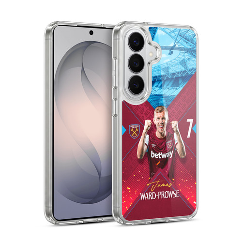 West Ham United FC 2023/24 First Team James Ward-Prowse Soft Gel Case for Samsung Galaxy S26
