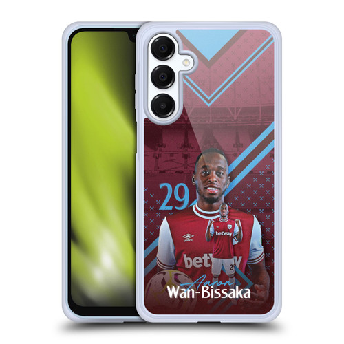 West Ham United FC 2024/25 First Team Aaron Wan-Bissaka Soft Gel Case for Samsung Galaxy A16 5G & MagSafe