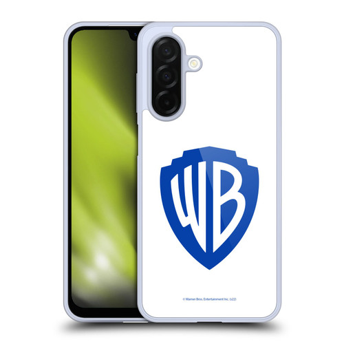 Warner Bros. Shield Logo White Soft Gel Case for Samsung Galaxy A26 5G