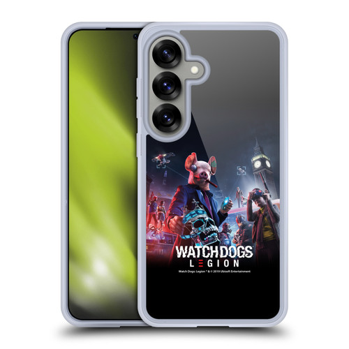 Watch Dogs Legion Artworks Winston Skull Soft Gel Case for Samsung Galaxy S25 & MagSafe
