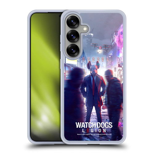 Watch Dogs Legion Artworks Winston City Soft Gel Case for Samsung Galaxy S25+ & MagSafe