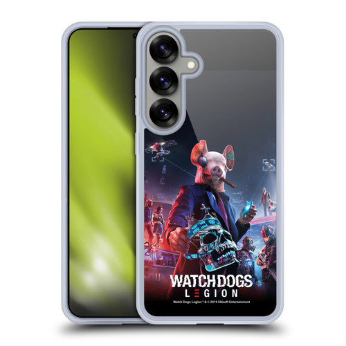 Watch Dogs Legion Artworks Winston Skull Soft Gel Case for Samsung Galaxy S25+ & MagSafe