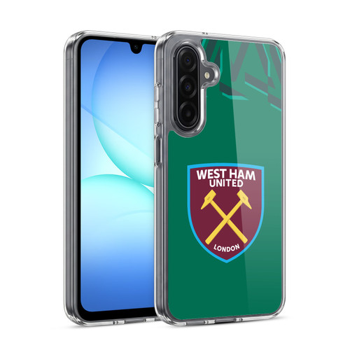 West Ham United FC 2019/20 Crest Kit Home Goalkeeper Soft Gel Case for Samsung Galaxy A17 4G / 5G