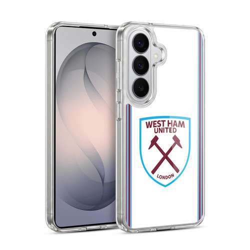West Ham United FC 2019/20 Crest Kit Away Soft Gel Case for Samsung Galaxy S26