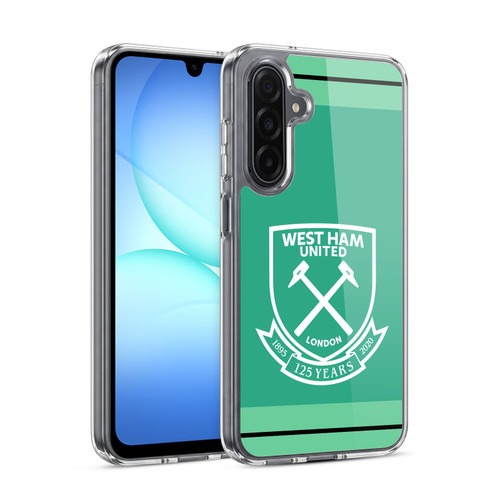 West Ham United FC 2020/21 Crest Kit Home Goalkeeper Soft Gel Case for Samsung Galaxy A17 4G / 5G