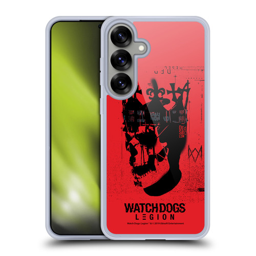 Watch Dogs Legion Street Art Ded Sec Skull Soft Gel Case for Samsung Galaxy S25+ & MagSafe