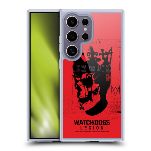 Watch Dogs Legion Street Art Ded Sec Skull Soft Gel Case for Samsung Galaxy S25 Ultra & MagSafe