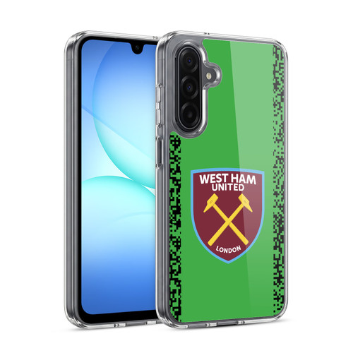 West Ham United FC 2021/22 Crest Kit Home Goalkeeper Soft Gel Case for Samsung Galaxy A17 4G / 5G
