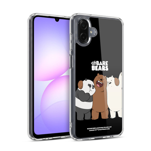 We Bare Bears Character Art Group 1 Soft Gel Case for Samsung Galaxy A07 4G