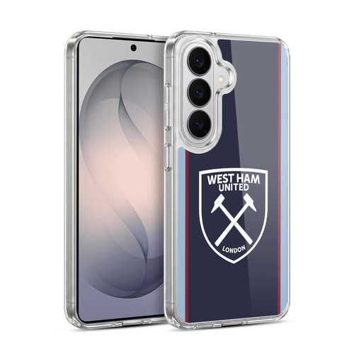 West Ham United FC 2021/22 Crest Kit Third Soft Gel Case for Samsung Galaxy S26