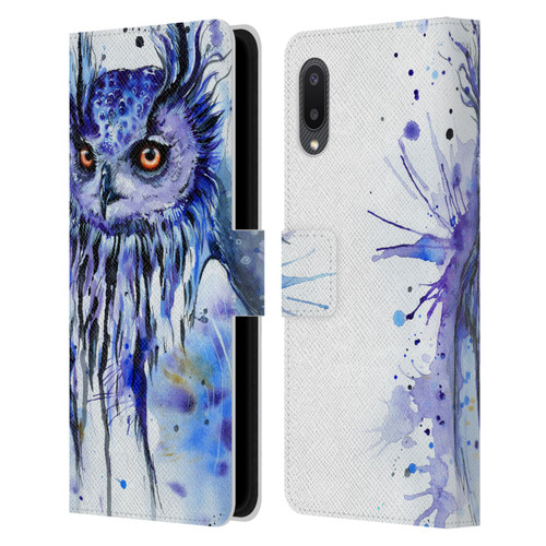 Pixie Cold Animals Secrets Leather Book Wallet Case Cover For Samsung Galaxy A02/M02 (2021)