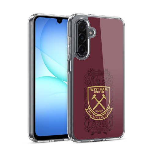 West Ham United FC 125 Year Anniversary Thames Iron Works FC 2 Soft Gel Case for Samsung Galaxy A17 4G / 5G