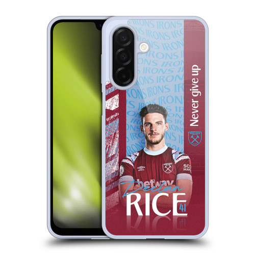 West Ham United FC 2022/23 First Team Declan Rice Soft Gel Case for Samsung Galaxy A26 5G
