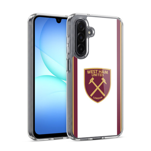 West Ham United FC 2024/25 Crest Kit Third Soft Gel Case for Samsung Galaxy A17 4G / 5G