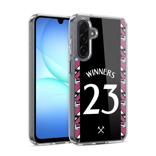 West Ham United FC 2023 Winners Away Kit Soft Gel Case for Samsung Galaxy A17 4G / 5G