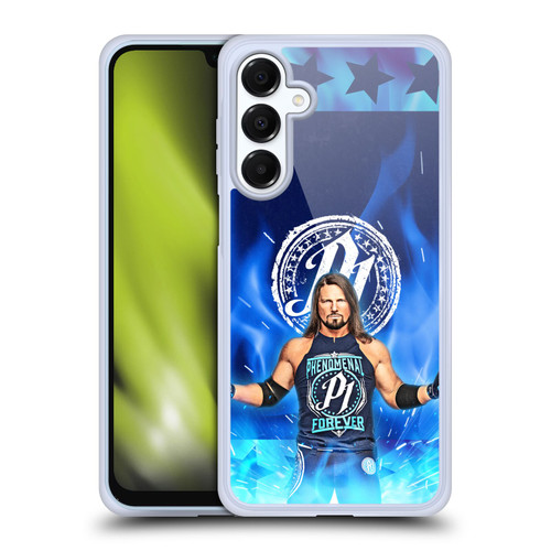 WWE Aj Styles Portrait Soft Gel Case for Samsung Galaxy A16 5G & MagSafe