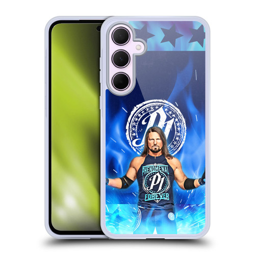 WWE Aj Styles Portrait Soft Gel Case for Samsung Galaxy A35 5G