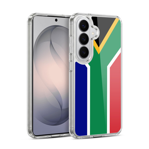 Head Case Designs Football World Flags Group 1 South Africa South African Soft Gel Case for Samsung Galaxy S26 Plus