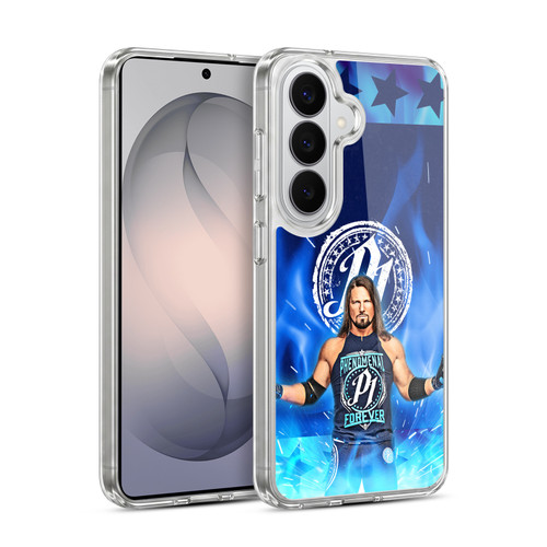 WWE Aj Styles Portrait Soft Gel Case for Samsung Galaxy S26 Plus