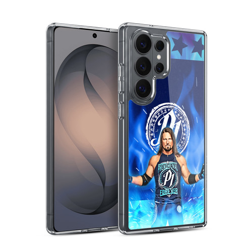 WWE Aj Styles Portrait Soft Gel Case for Samsung Galaxy S26 Ultra