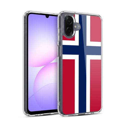 Head Case Designs Football World Flags Group 2 Norway Norwegian Norge Nordic Soft Gel Case for Samsung Galaxy A07 5G