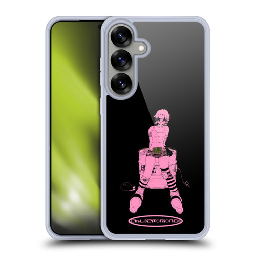 Chloe Moriondo Graphics Pink Soft Gel Case for Samsung Galaxy S25+ & MagSafe