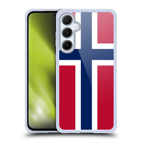 Head Case Designs Football World Flags Group 2 Norway Norwegian Norge Nordic Soft Gel Case for Samsung Galaxy A55 5G