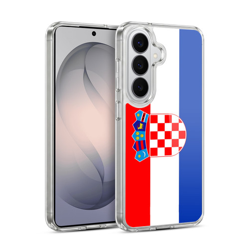 Head Case Designs Football World Flags Group 2 Croatia Croatian Hrvatska Adriatic Soft Gel Case for Samsung Galaxy S26