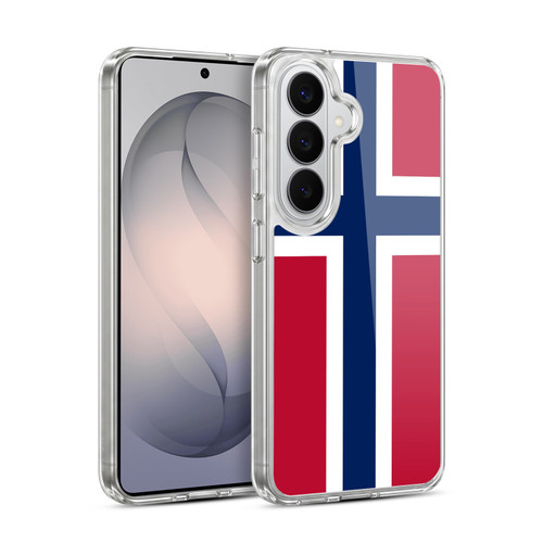 Head Case Designs Football World Flags Group 2 Norway Norwegian Norge Nordic Soft Gel Case for Samsung Galaxy S26 Plus