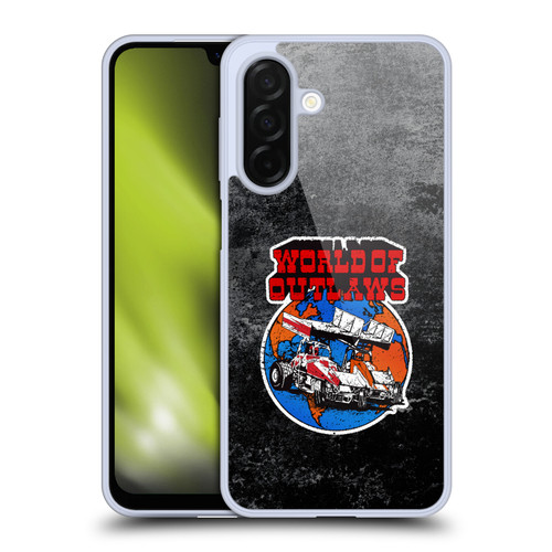 World of Outlaws Western Graphics Distressed Sprint Car Logo Soft Gel Case for Samsung Galaxy A26 5G