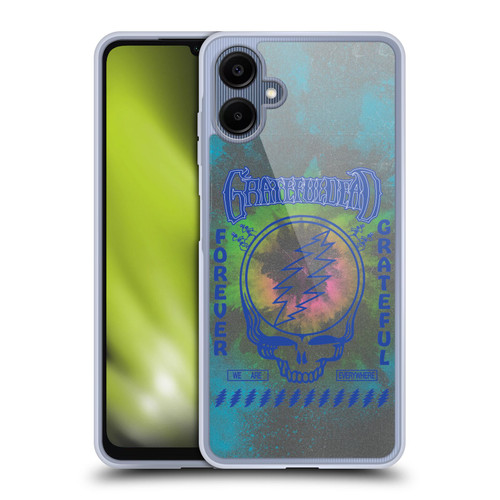 Grateful Dead Graphics Tie Dye Soft Gel Case for Samsung Galaxy A06 4G / 5G