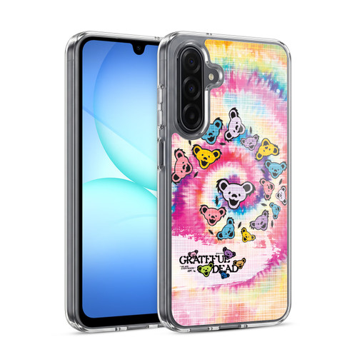 Grateful Dead Graphics Bear Tie Dye Soft Gel Case for Samsung Galaxy A17 4G / 5G