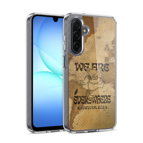 Grateful Dead Graphics Bear Vintage Soft Gel Case for Samsung Galaxy A17 4G / 5G