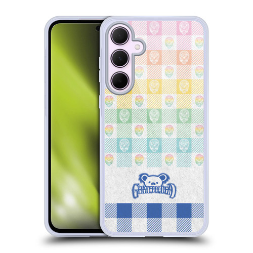 Grateful Dead Graphics Colourful Pattern Soft Gel Case for Samsung Galaxy A35 5G