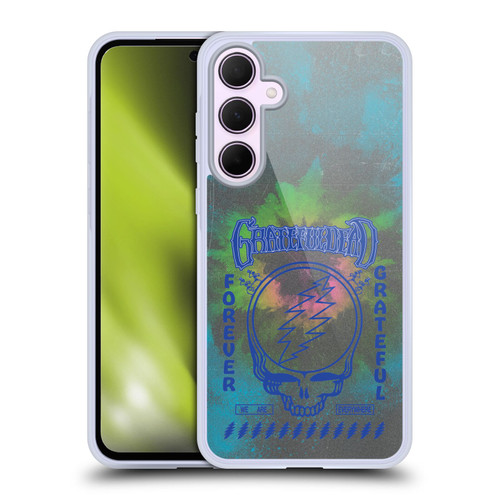Grateful Dead Graphics Tie Dye Soft Gel Case for Samsung Galaxy A35 5G