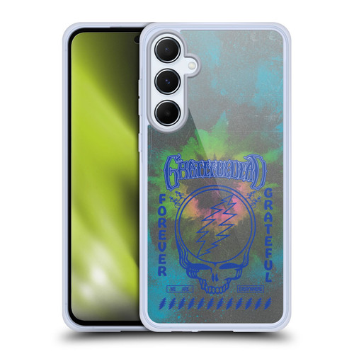Grateful Dead Graphics Tie Dye Soft Gel Case for Samsung Galaxy A55 5G