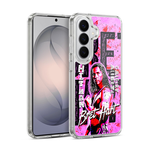WWE Bret Hart Graphics Soft Gel Case for Samsung Galaxy S26