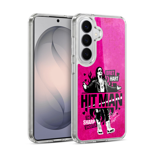 WWE Bret Hart Hitman Soft Gel Case for Samsung Galaxy S26