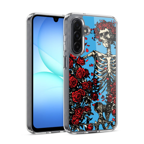 Grateful Dead Trends Bertha Skull Roses Soft Gel Case for Samsung Galaxy A17 4G / 5G