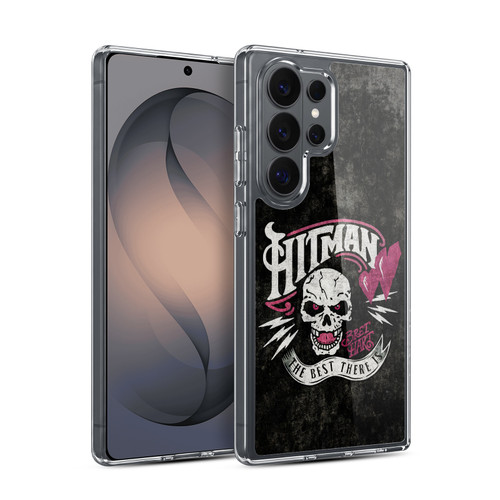 WWE Bret Hart Hitman Logo Soft Gel Case for Samsung Galaxy S26 Ultra