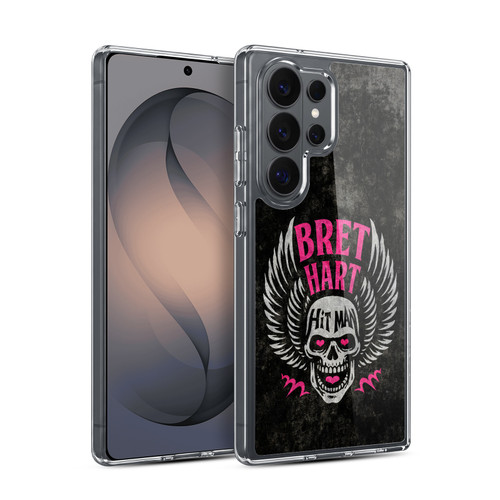 WWE Bret Hart Hitman Skull Soft Gel Case for Samsung Galaxy S26 Ultra