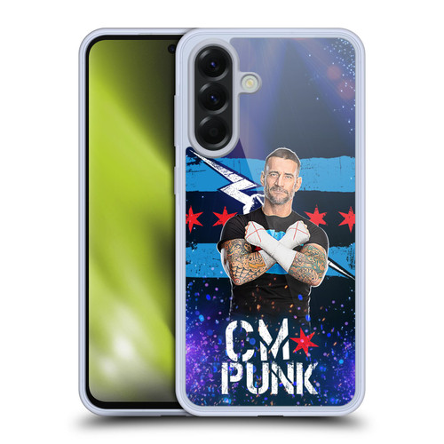 WWE CM Punk Portrait Soft Gel Case for Samsung Galaxy A56 5G