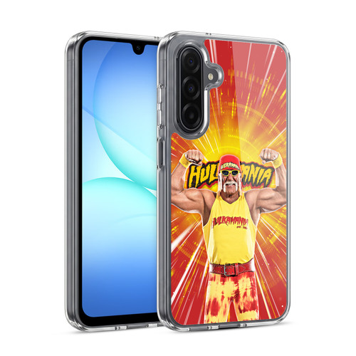 WWE Hulk Hogan Portrait Soft Gel Case for Samsung Galaxy A17 4G / 5G