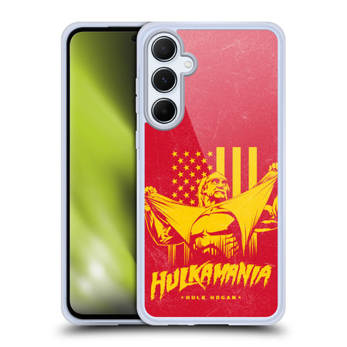 WWE Hulk Hogan Hulkmania Soft Gel Case for Samsung Galaxy A55 5G