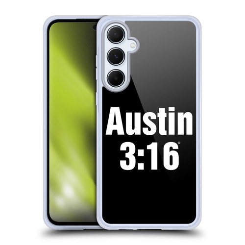 WWE Stone Cold Steve Austin 3:16 Soft Gel Case for Samsung Galaxy A55 5G