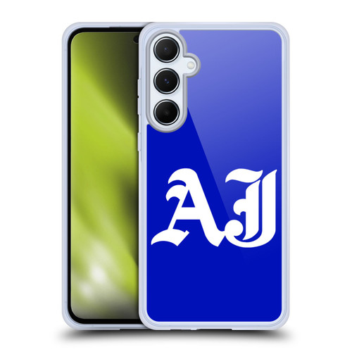 WWE Aj Styles Initials Soft Gel Case for Samsung Galaxy A55 5G