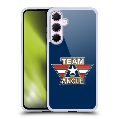 WWE Kurt Angle Logotype Soft Gel Case for Samsung Galaxy A35 5G