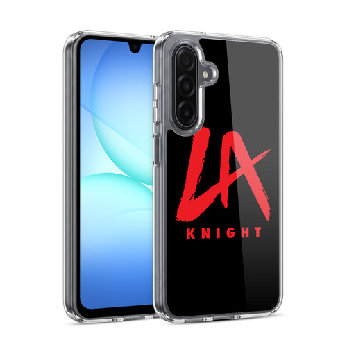 WWE LA Knight Logo Soft Gel Case for Samsung Galaxy A17 4G / 5G