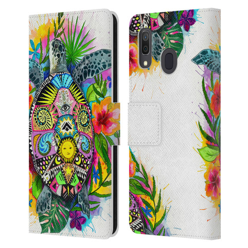 Pixie Cold Animals Turtle Life Leather Book Wallet Case Cover For Samsung Galaxy A33 5G (2022)