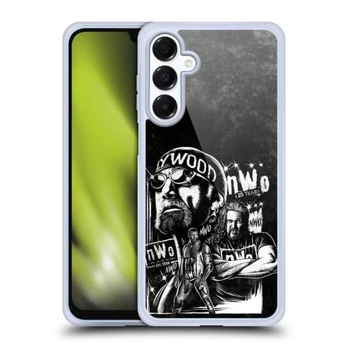 WWE NWO Fathead Superstar Soft Gel Case for Samsung Galaxy A16 5G & MagSafe